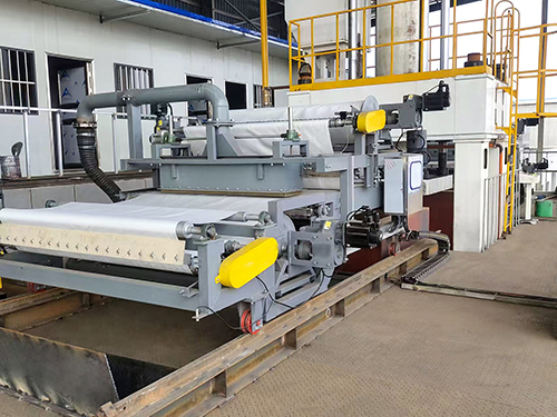 博宇环保-叠层压滤机布泥机-浙江省某纺织印染厂