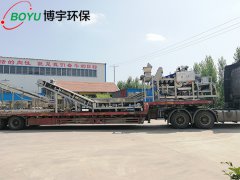 一套带式果汁压榨机发往新疆