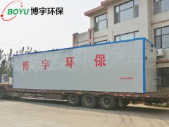 新农村一体化污水处理设备工艺流程说明